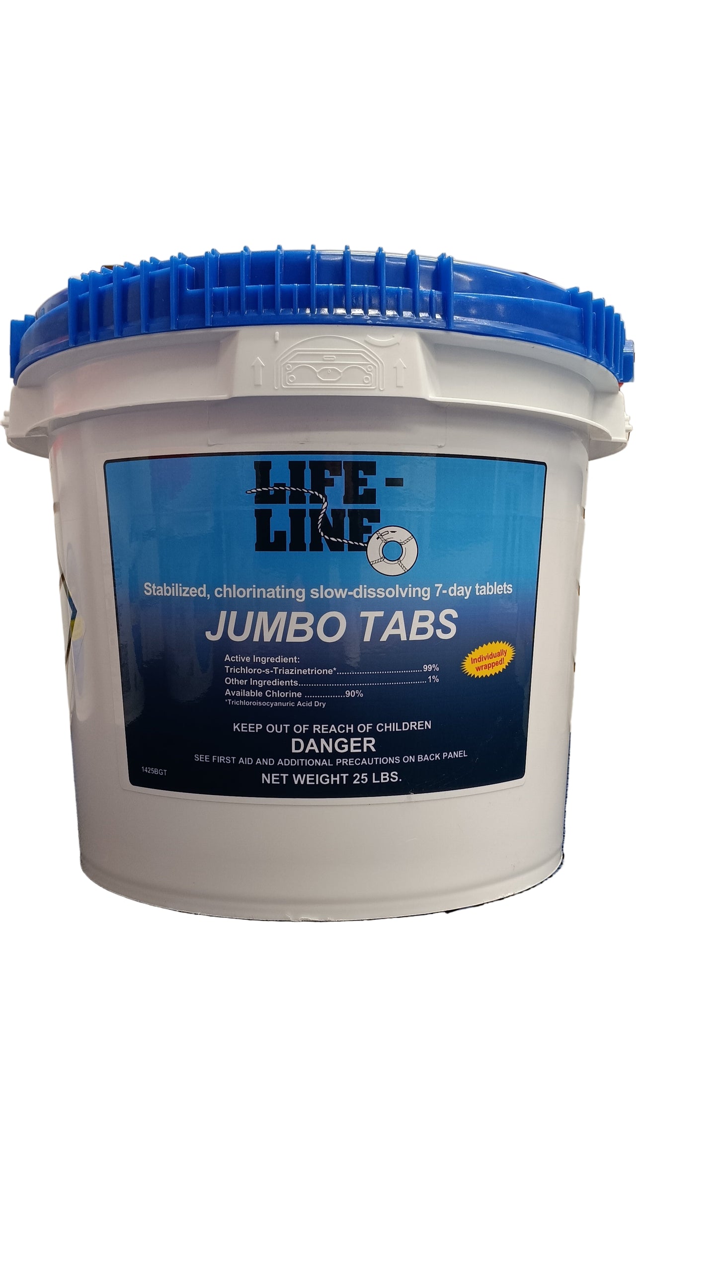 LifeLine 3" Chlorine Tablets (8 OZ WRAPPED) 25lbs