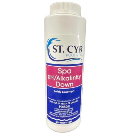 St. Cyr Spa Ph/Alkalinity Down 3lb.
