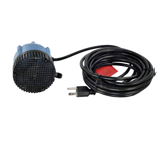 Little Giant Submersible Cover Pump 1/200HP 115V 18' Cord 170 GPH 500500
