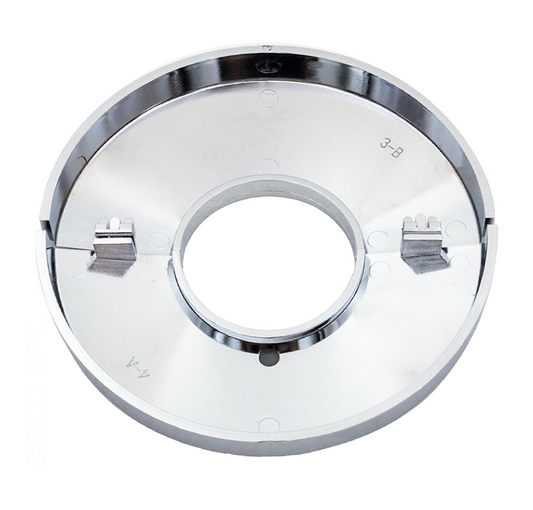 CMP Clip On Cycolac Escutcheon for 1.9"OD Rails, Chrome CMP25572202000