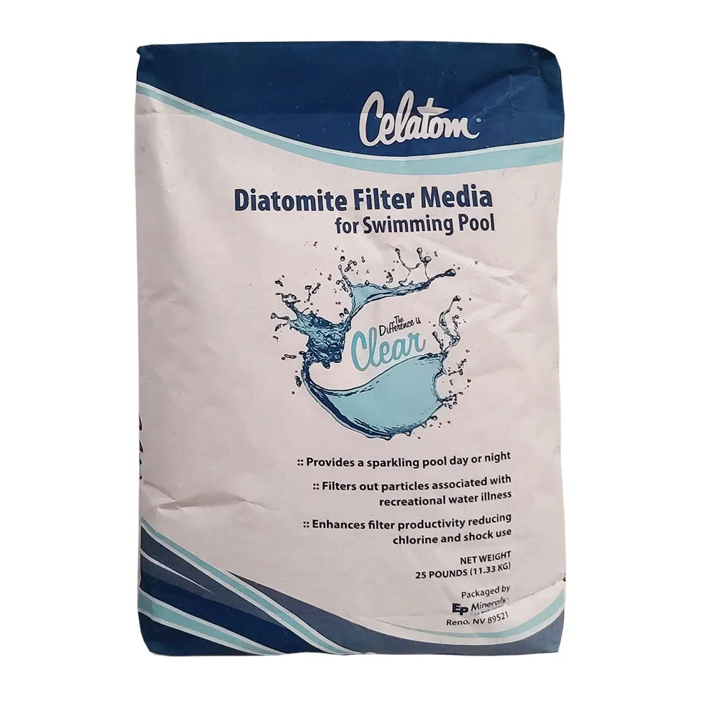D.E. Swimming Pool Filter Powder 25lbs DE25