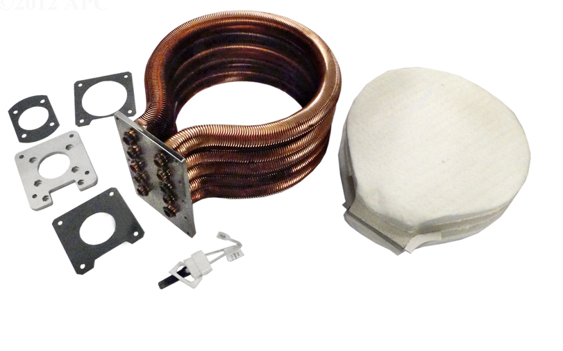 Pentair Cupro Nickel Tube Sheet Coil Assembly For MasterTemp 400HDNA/400HD-LP 474065