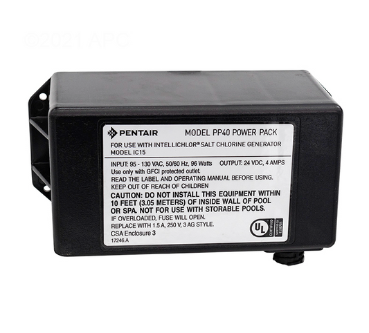 Pentair Intellichlor IC15 External Power Supply 521171