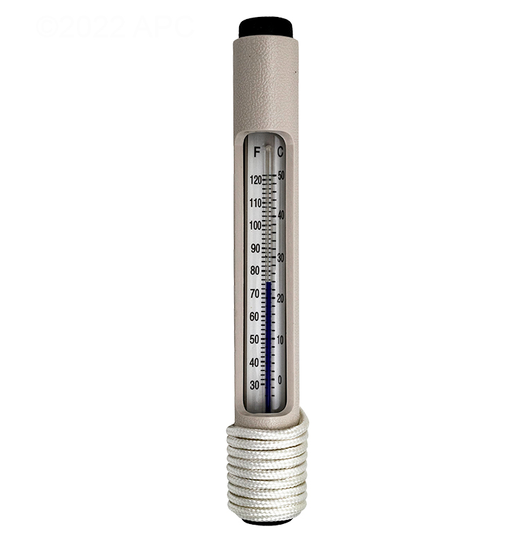 Pentair #127 ABS Tube Thermometer w/ 3' Cord R141036