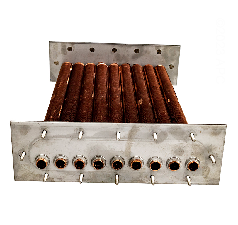 Raypak Copper Tube Heat Exchanger For 406A/407A Heaters 010062F