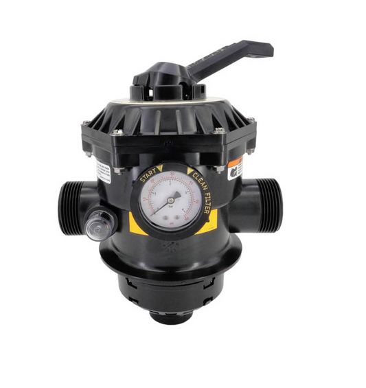 Pentair Tagelus 1 1/2 inch Top Mount 6 Position Multi-Port Valve 262506