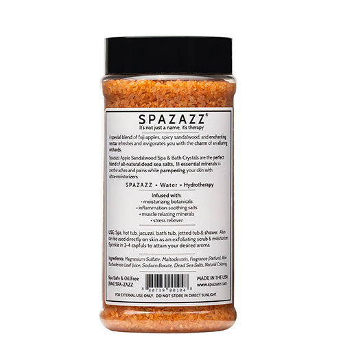 Spazazz Original - Apple Sandlewood Revive Aromatherapy Spa Crystals 17oz SPZ-242