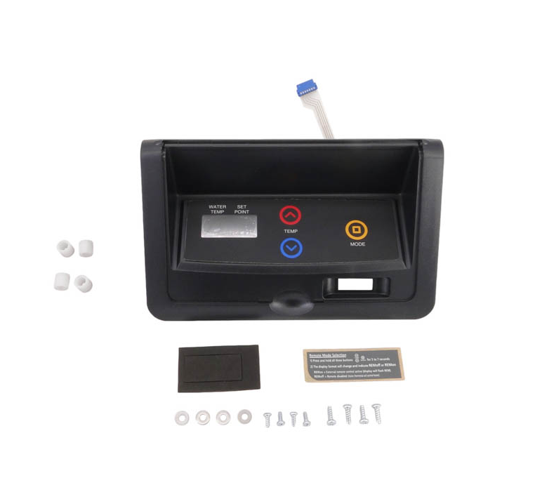 Raypak Control Bezel w/Switch Decal 009491F