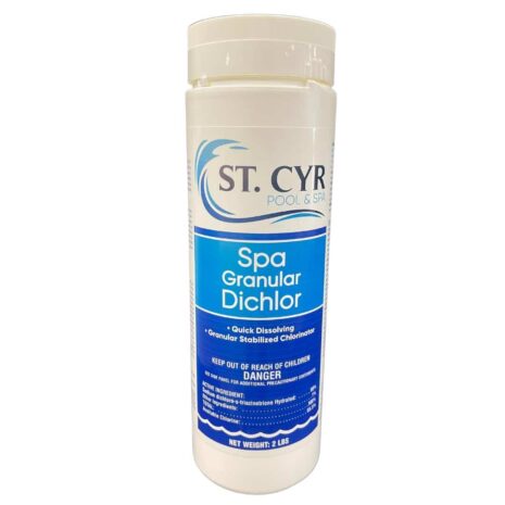 St. Cyr Spa Granular Chlorine Dichlor 2lbs
