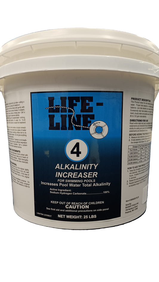 Lifeline #4 Alkalinity Increase 25lbs
