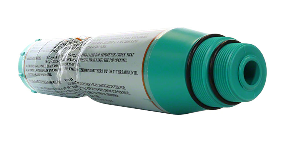 Gizzmo Ultra Blowout Skimmer Plus, 16"L w/1.5" & 2" Threads, Green MKW-70-655