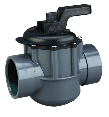 Pentair 1.5"-2" 2-Port PVC Diverter Valve 263038