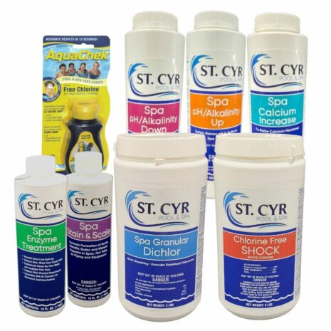 St. Cyr's Premium Complete Spa Chemical Kit