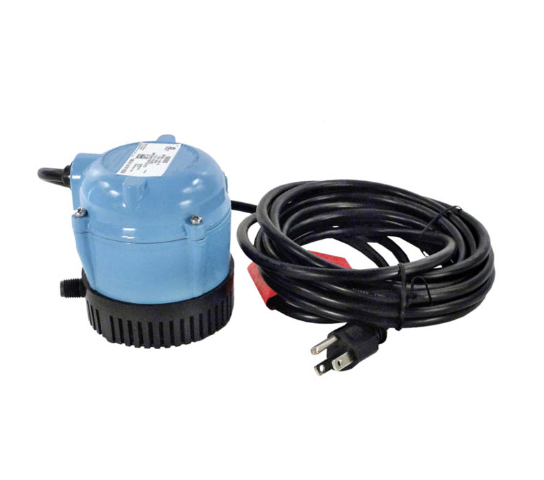 Little Giant Submersible Cover Pump 1/200HP 115V 18' Cord 170 GPH 500500