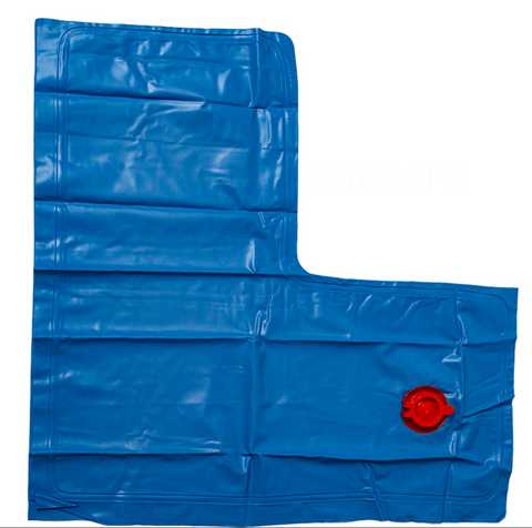 Swimline 2'x2' Standard Corner Water Tube, Blue VWT22