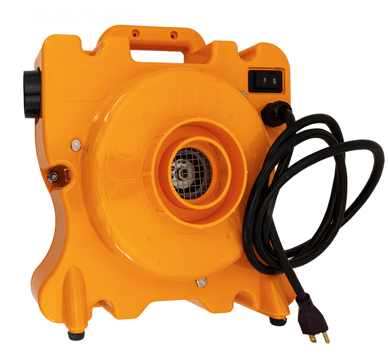 Air Supply Cyclone Pro Pool LIne Blower & Vinyl Liner Vacuum