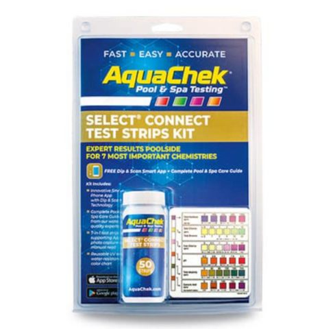 AquaChek Select Connect 7-way Test Strip Kit AC541604APP