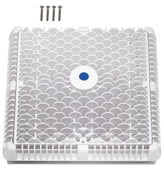 Aquastar 12" Square Wave Suction Outlet Cover WAV12WR101