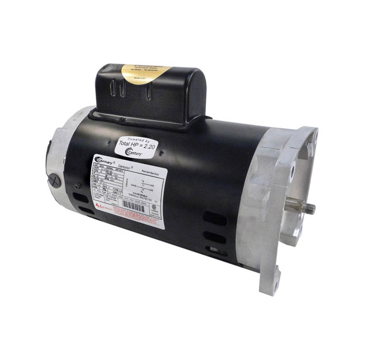 Century 2HP 230V 1Phase Threaded 56Y Motor B2855