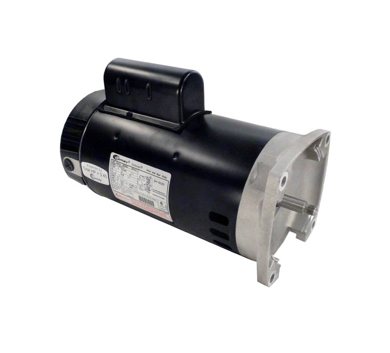 Century 3HP 230V 1Phase Threaded 56Y Motor B2844