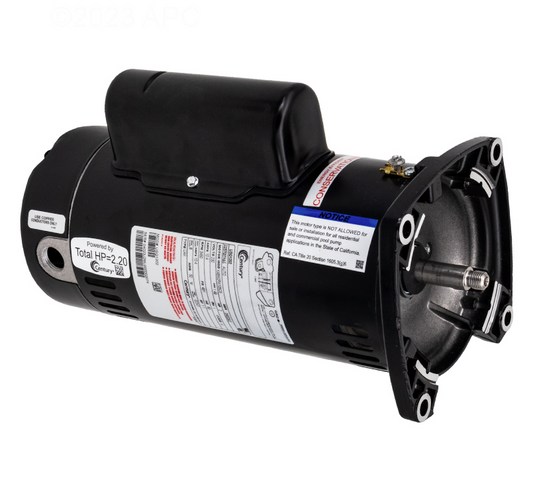 Century 2HP 230V 1 Phase 48Y Pump Motor USQ1202