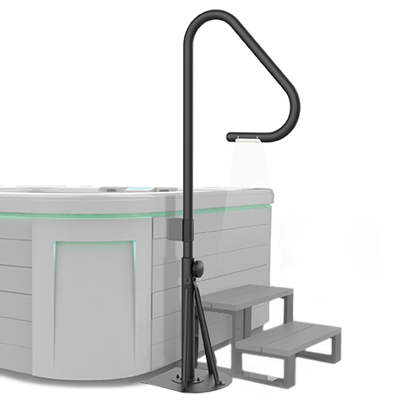Spa Escort® Undermount Entry Rail