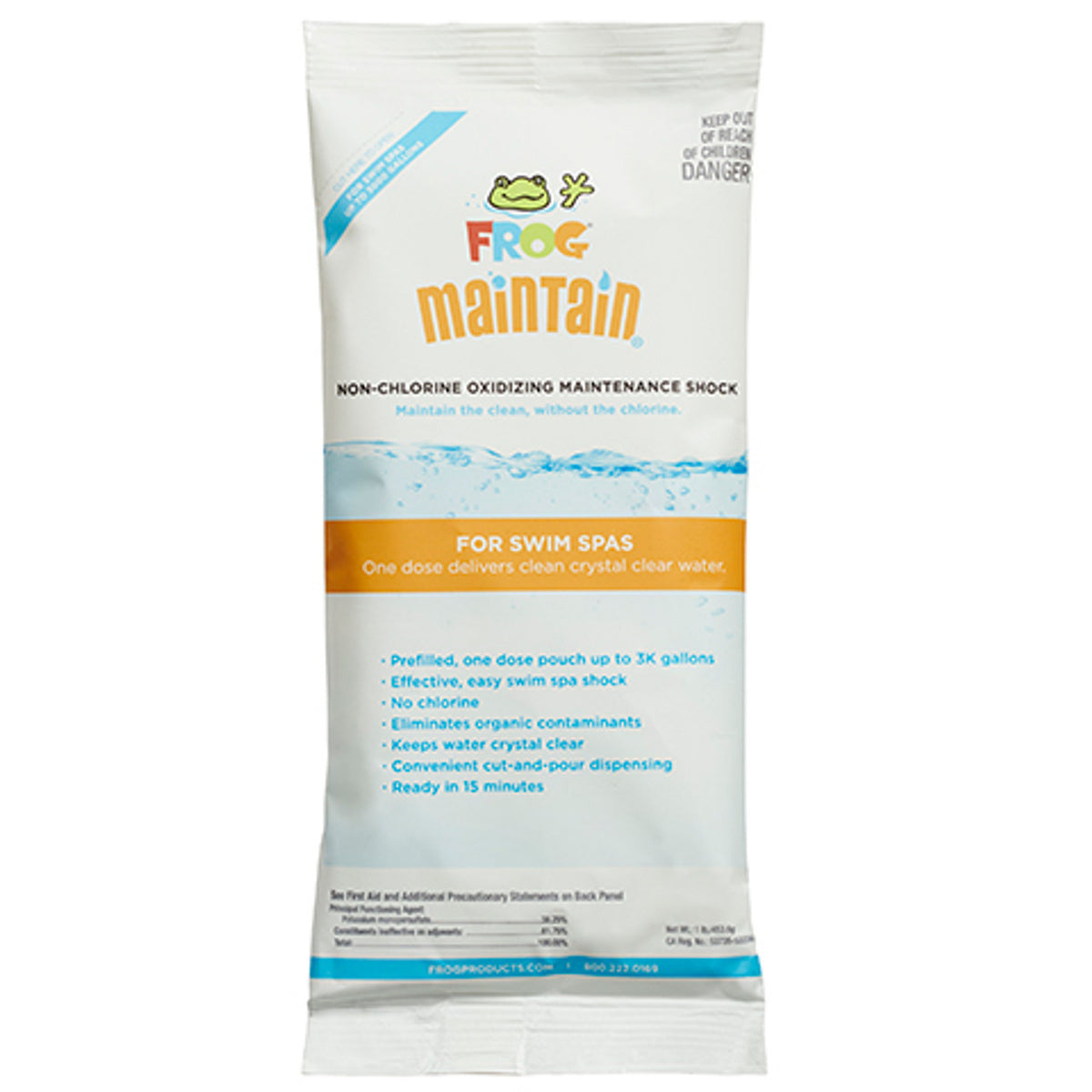 FROG Maintain™ Chlorine-Free Shock Treatment (16oz)