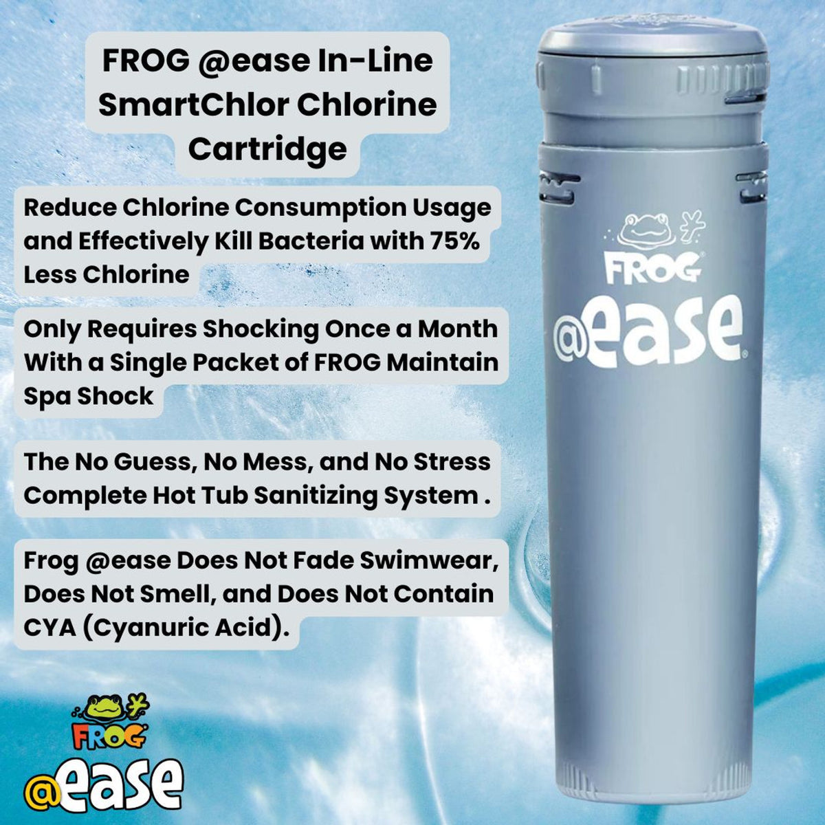 In-line @Ease Smartchlor Cartridges 3 Pack