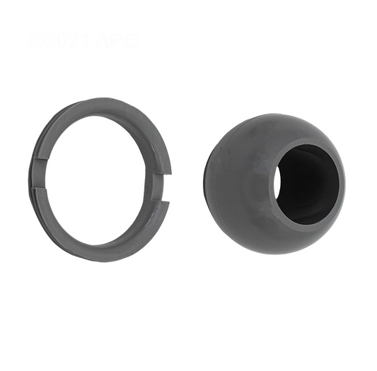 Balboa Gray Hydro Air Eyeball w/Retaining Ring HA103808GRY
