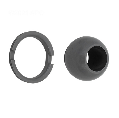 Balboa Gray Hydro Air Eyeball w/Retaining Ring HA103808GRY
