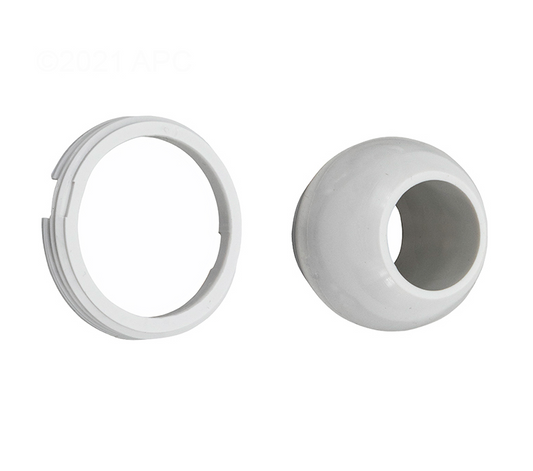 Balboa Hydro Air White Eyeball w/ Retainer Ring HA103808WHT