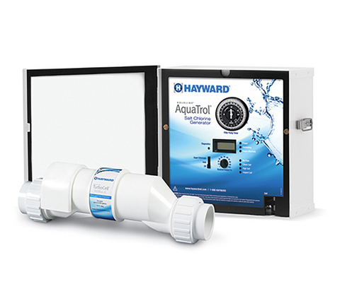 Hayward AquaTrol Above Ground Salt System, Return Jet Fittings, Standard Cord 18K Gals W3AQTROLRJ