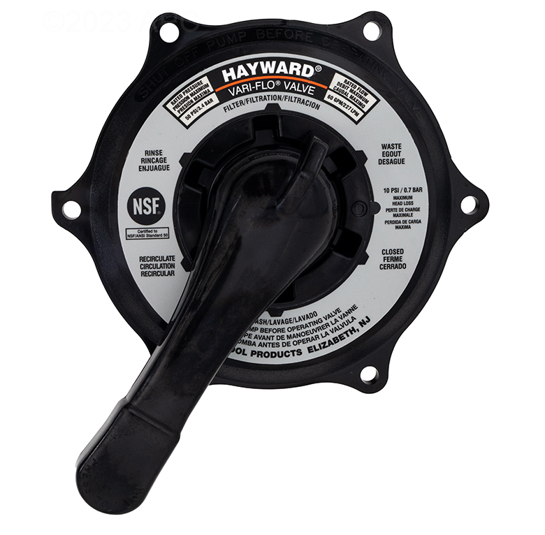 Hayward Key, Cover & Handle Assembly For Hayward Multiport Valves SPX0710XBA17