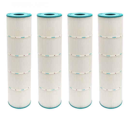 Hurricane 105Sq Ft Cartridge Filter 7"x26 1/16" 4Pack HF747104