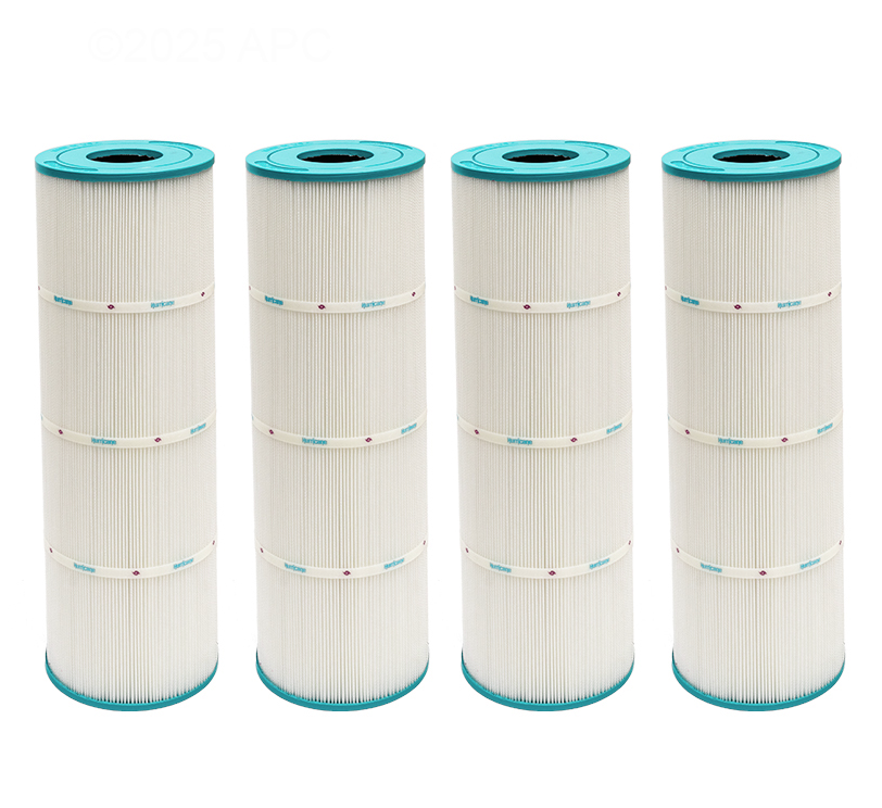 Hurricane 80Sq Ft Cartridge Filter 7"x20" 4Pack H747004