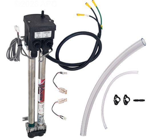HydroQuip 6KW Double-Barrel Heater Assembly HQ26C31601S