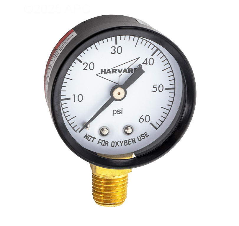 American Granby 2" Bottom Mount Pressure Gauge IPG6024L