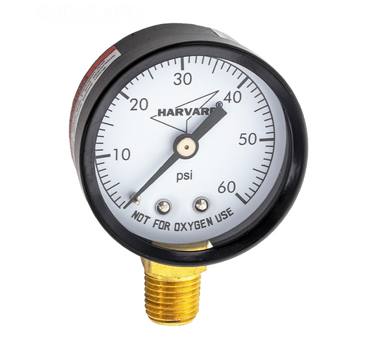 American Granby 2" Bottom Mount Pressure Gauge IPG6024L