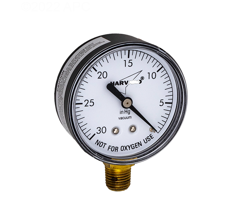 American Granby  .25" Bottom Mount Vacuum Gauge IPVG30254L
