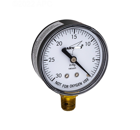American Granby  .25" Bottom Mount Vacuum Gauge IPVG30254L