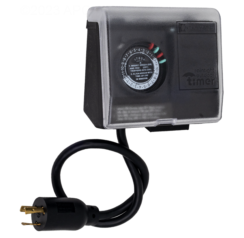 Intermatic Outdoor Mechanical Plug In Timer w/Built-In Enclosure P1131