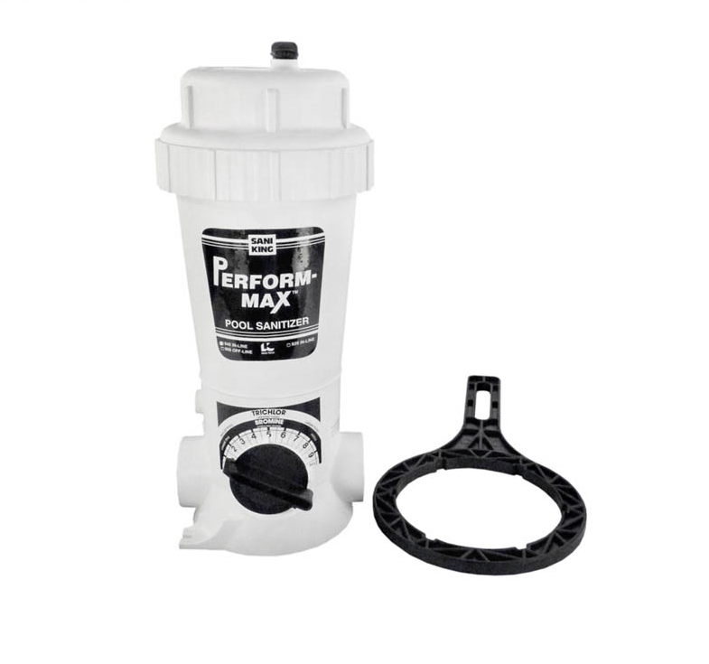 King Technology Perform-Max 940 In-Line Chlorinator 10LB Capacity 01050940