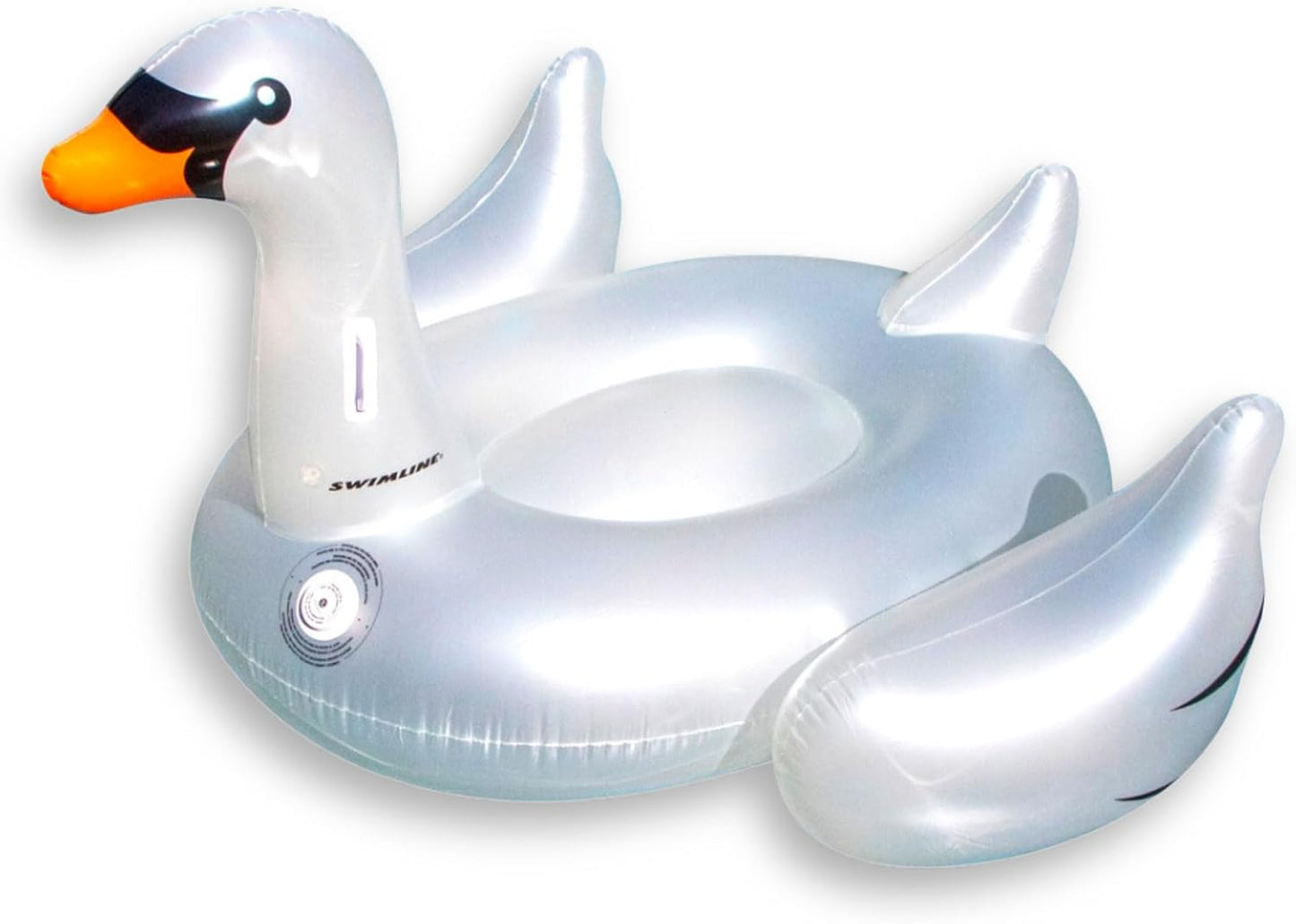 Swimline Giant Inflatable LED Light Up Swan 90702