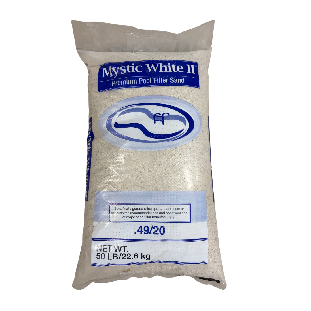 50lbs. Mystic White Pool Filter Sand