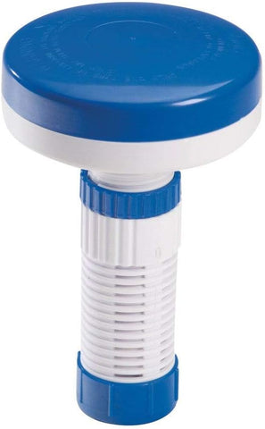 PoolStyle Floating Spa/Hot Tub Tab Dispenser for 1" Tabs, Blue/White PSL-45-5005