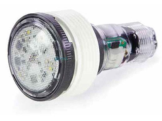 Pentair 1.5" MPT Warm White MicroBrite LED Light, 12V 100' Cord EC620457