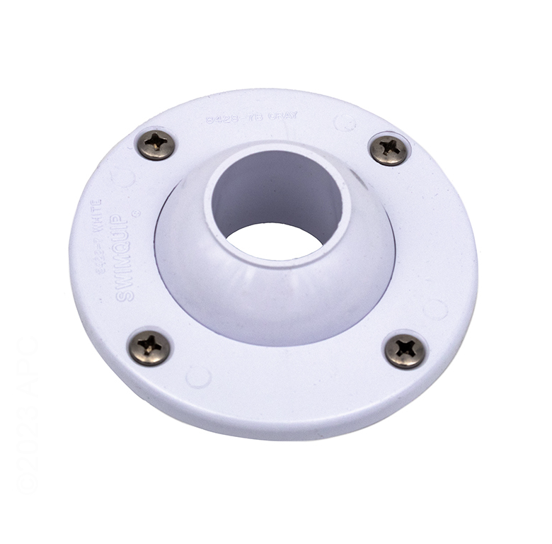 Pentair Eyeball Inlet Kit, 1.25" White w/Screws 084280125