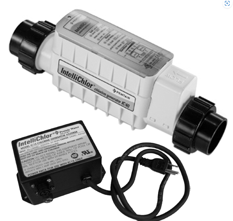 Pentair Intellichlor IC15 Salt Chlorinator Cell 15k Gals 520888