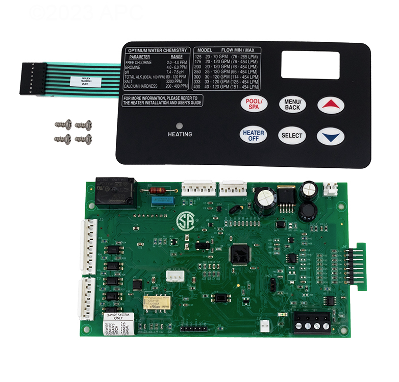 Pentair Master Temp Max-E-Therm Control Board Kit 461105Z