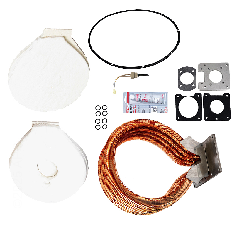Pentair Tube Sheet Coil Assembly Kit 250 NA, 250LP MasterTemp Heat Exchanger 460747
